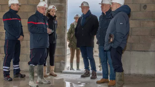 visite chantier CIS Draguignan